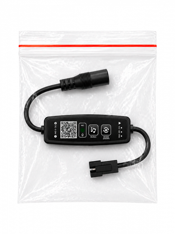 Огонек OG-LDL44 LED контроллер DC 12-24В (Bluetooth, RGB, 3PIN)